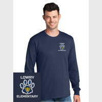 Adult Cotton L/S Uniform T-Shirt