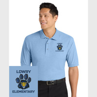 Adult Men's Cotton Pique Polo