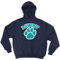 Youth Hooded Sweatshirt - Applique