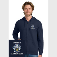 Adult Zip-Up Hooded Sweatshirt 