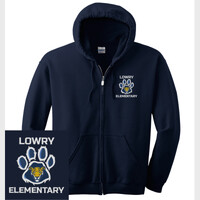 Youth Zip Hooded Sweatshirt